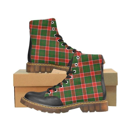 Pollock Modern Tartan Plaid Apache Boots