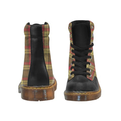Macmillan Old Weathered Tartan Plaid Apache Boots