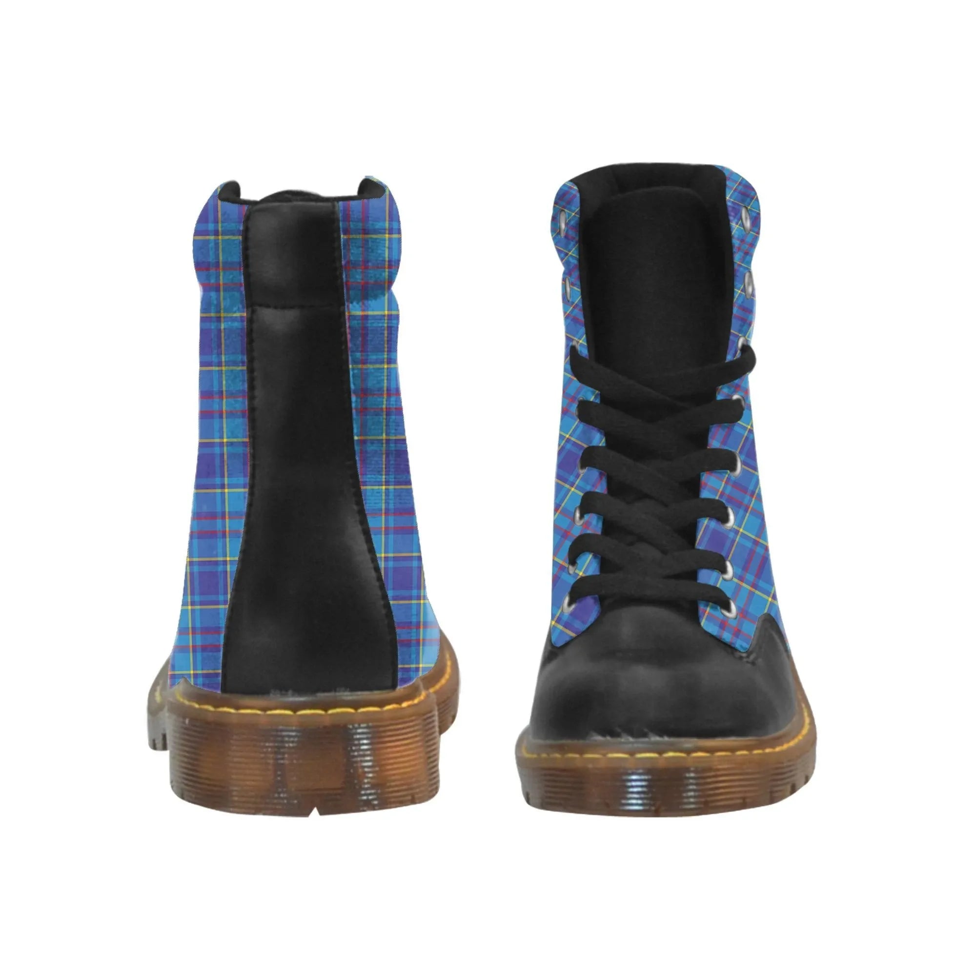 Mercer Modern Tartan Plaid Apache Boots