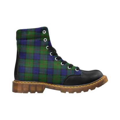 Dundas Modern Tartan Plaid Apache Boots