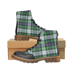 Mackenzie Dress Modern Tartan Plaid Apache Boots