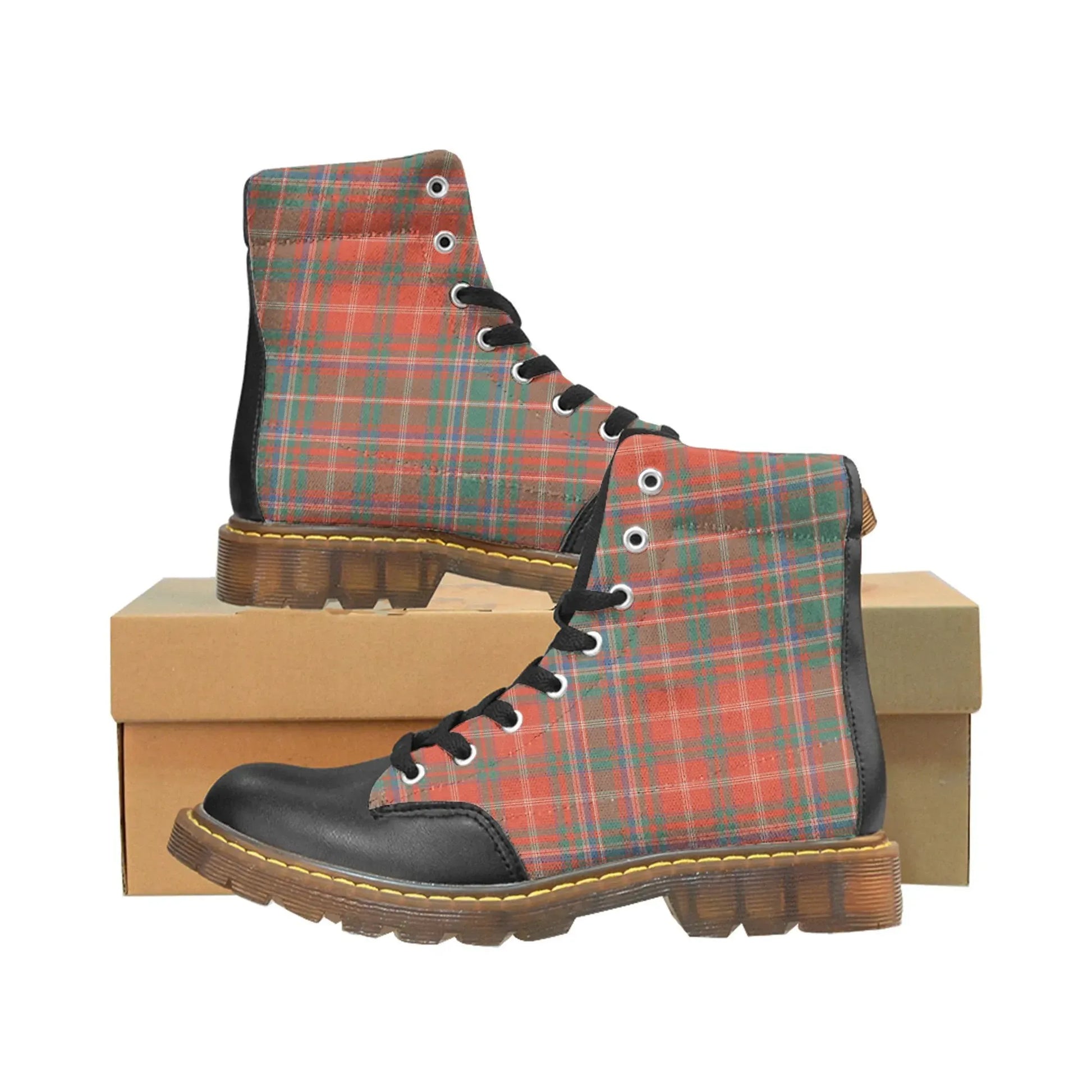 Macdougall Ancient Tartan Plaid Apache Boots