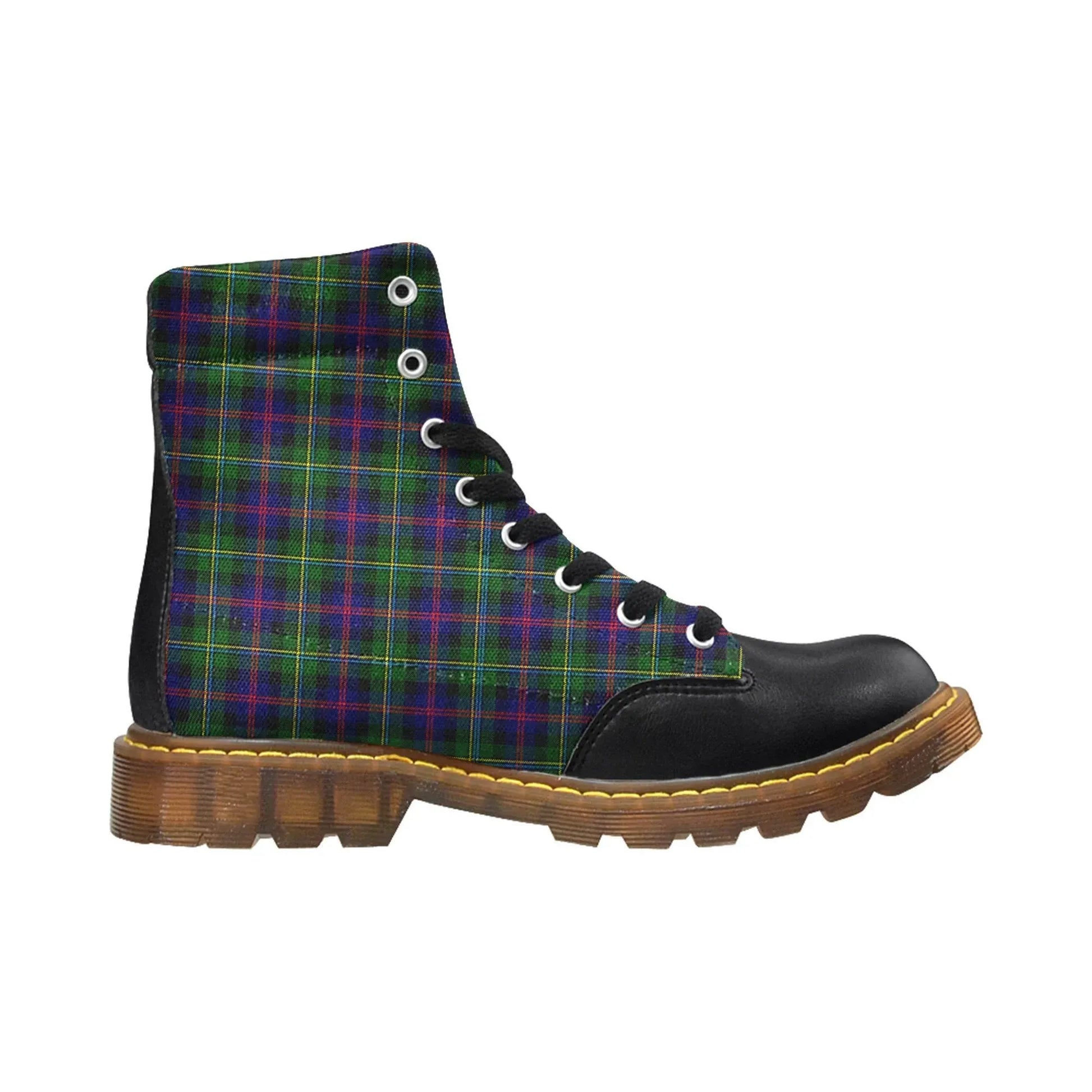 Malcolm Modern Tartan Plaid Apache Boots