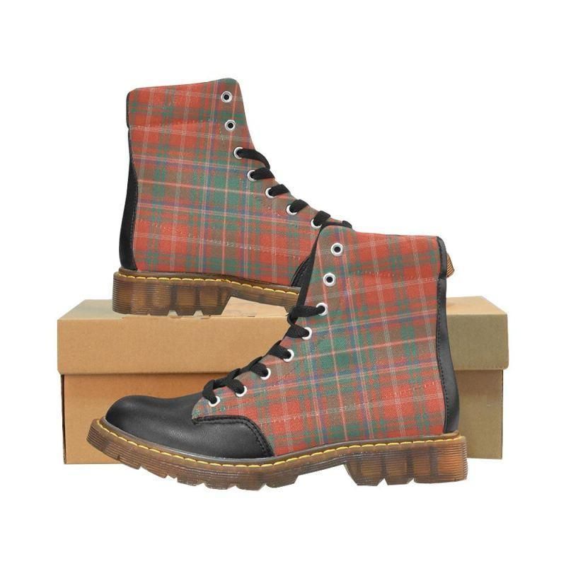 Macdougall Ancient Tartan Plaid Apache Boots