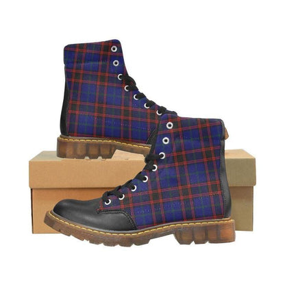 Home Modern Tartan Plaid Apache Boots