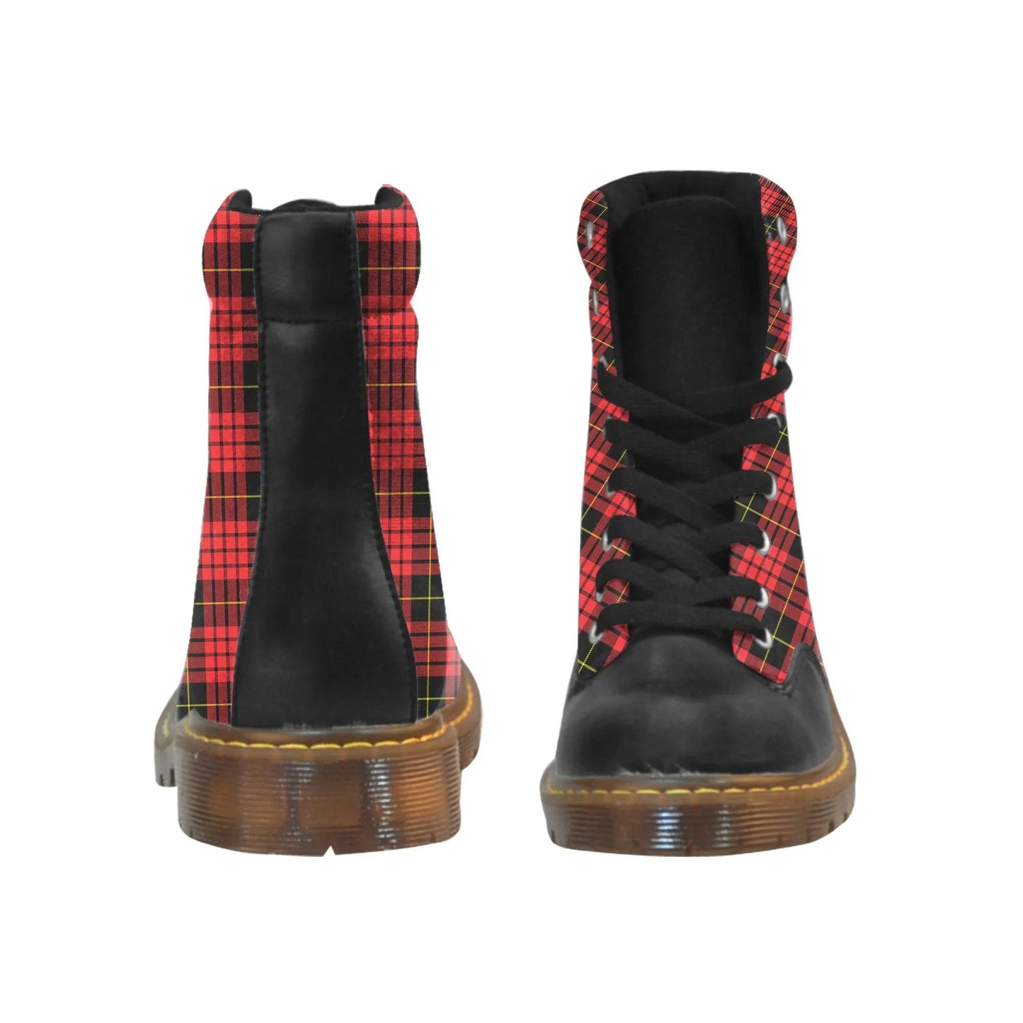 Macqueen Modern Tartan Plaid Apache Boots