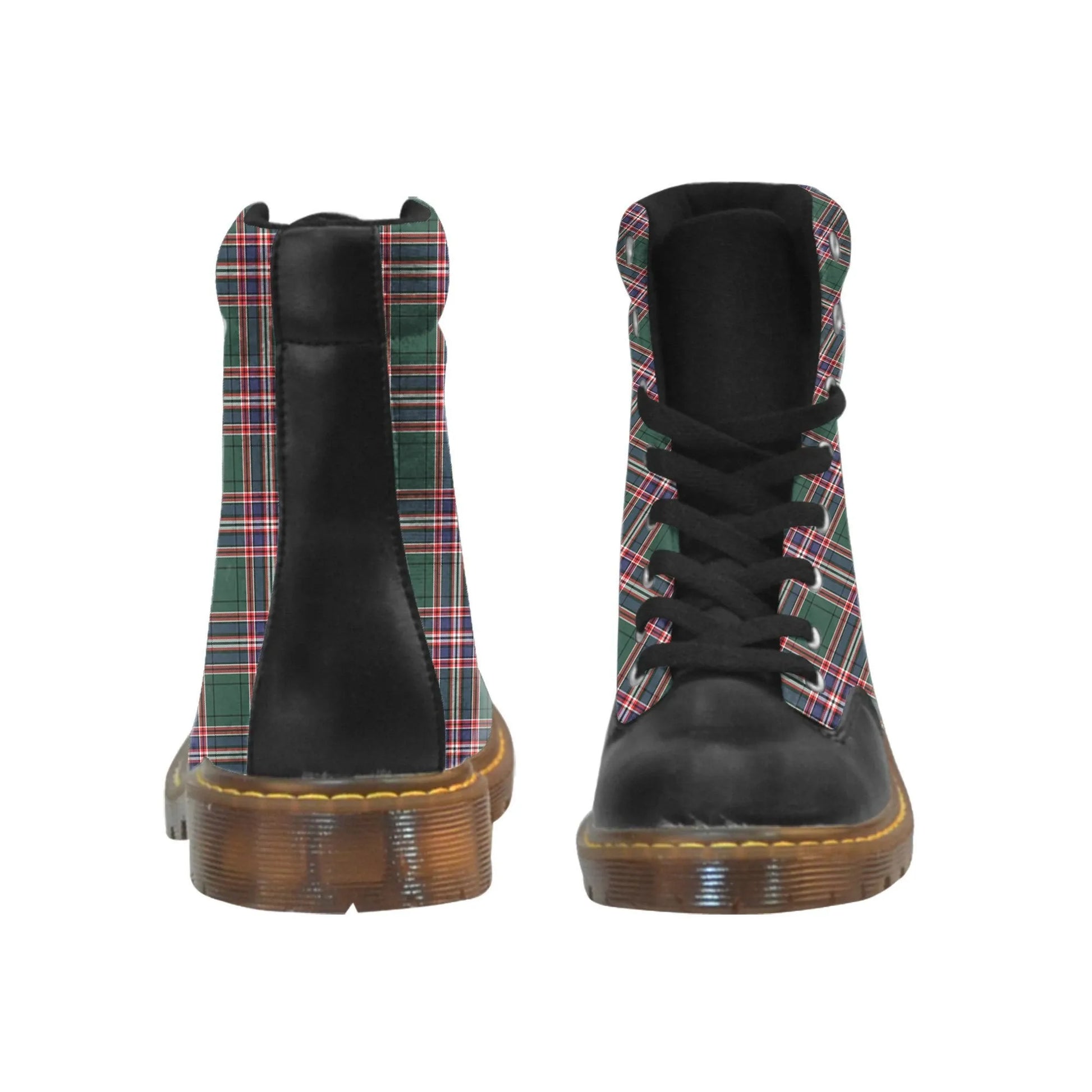 Macfarlane Hunting Modern Tartan Plaid Apache Boots