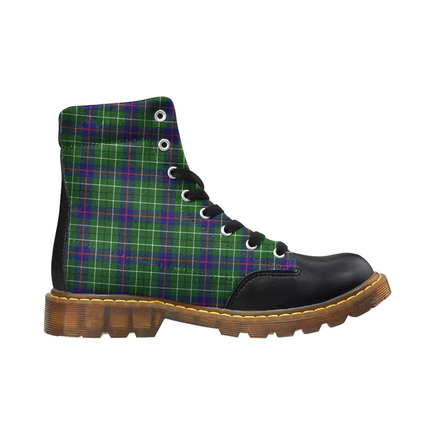 Duncan Modern Tartan Plaid Apache Boots