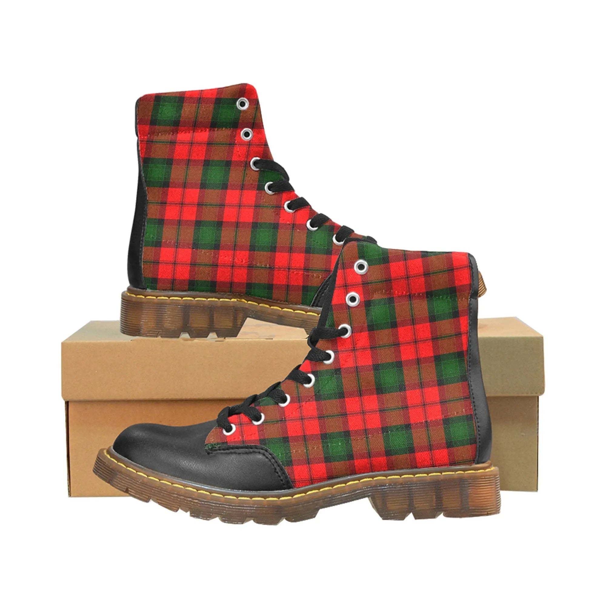 Kerr Modern Tartan Plaid Apache Boots