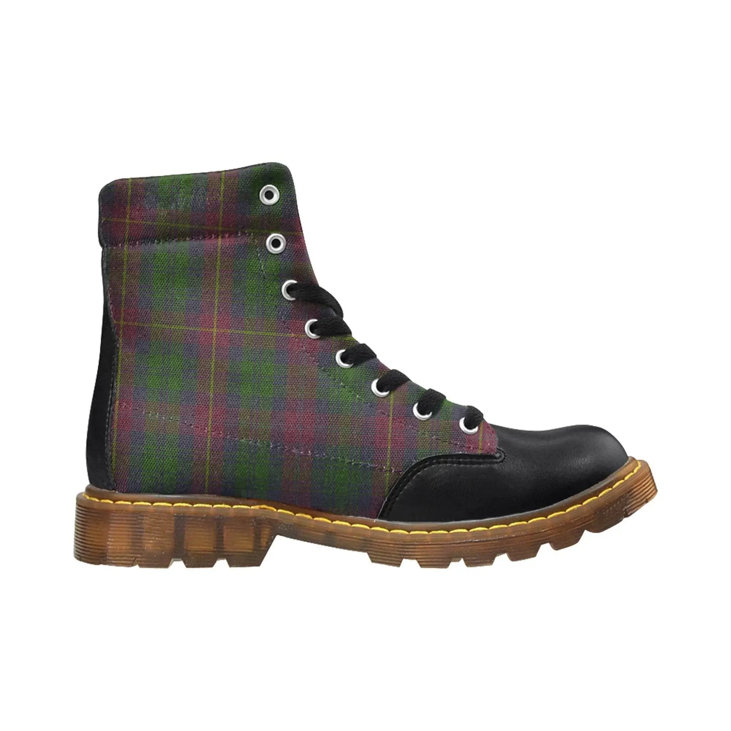 Cairns Check Tartan Plaid Apache Boots