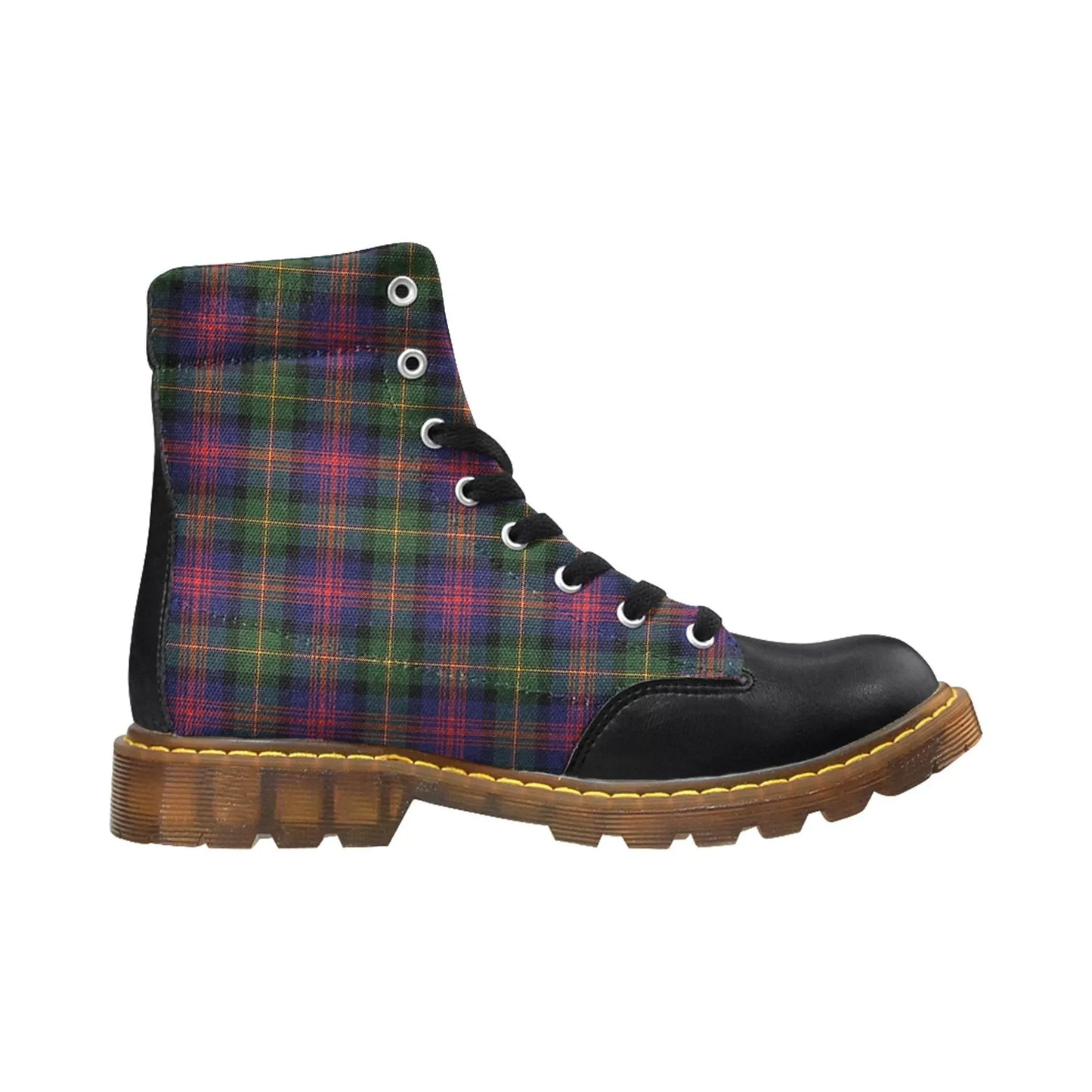 Logan Modern Tartan Plaid Apache Boots