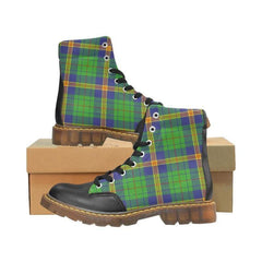 New Mexico Tartan Plaid Apache Boots