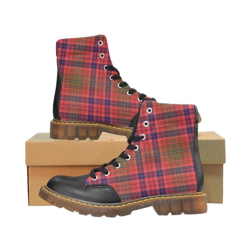 Lumsden Modern Tartan Plaid Apache Boots