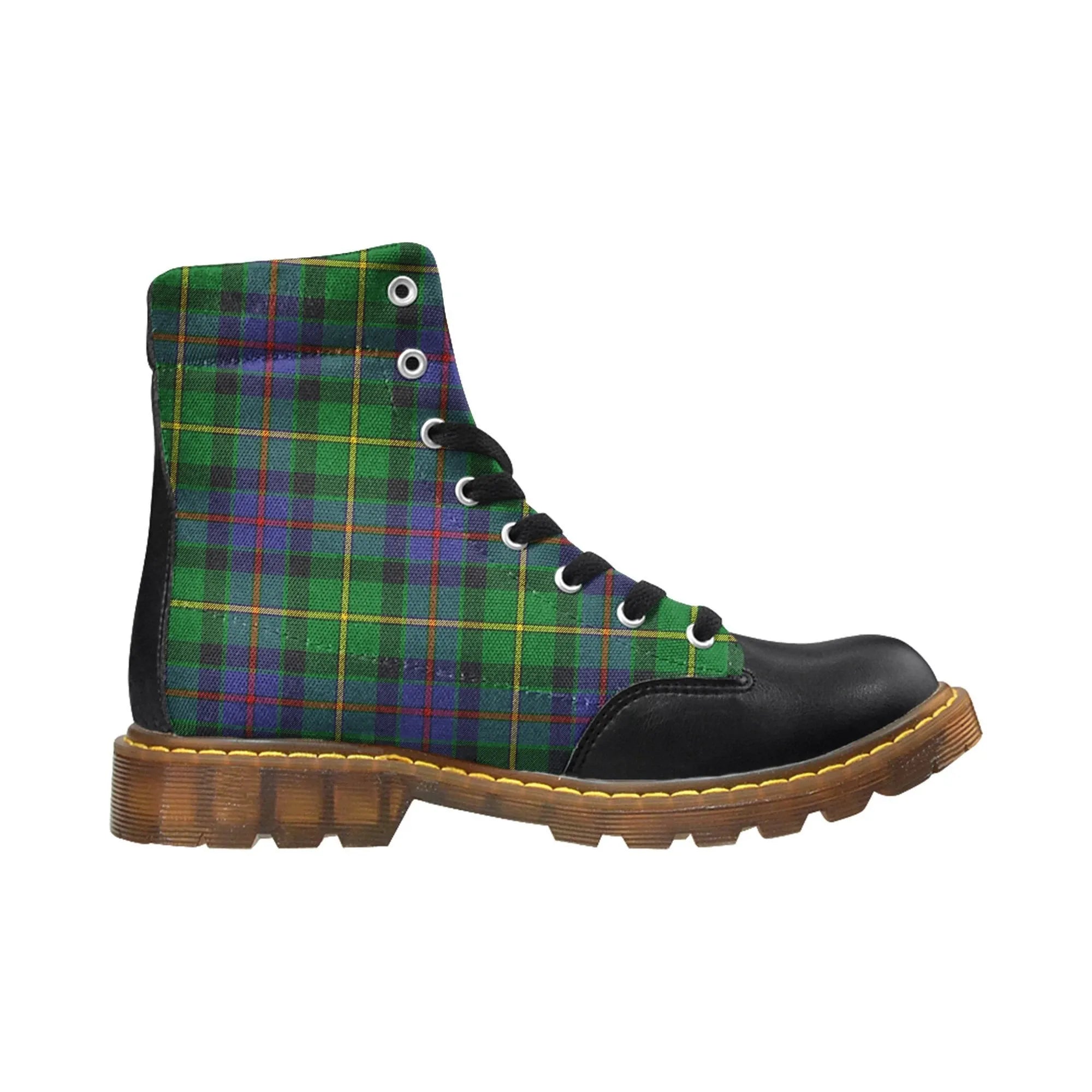 Tait Modern Tartan Plaid Apache Boots