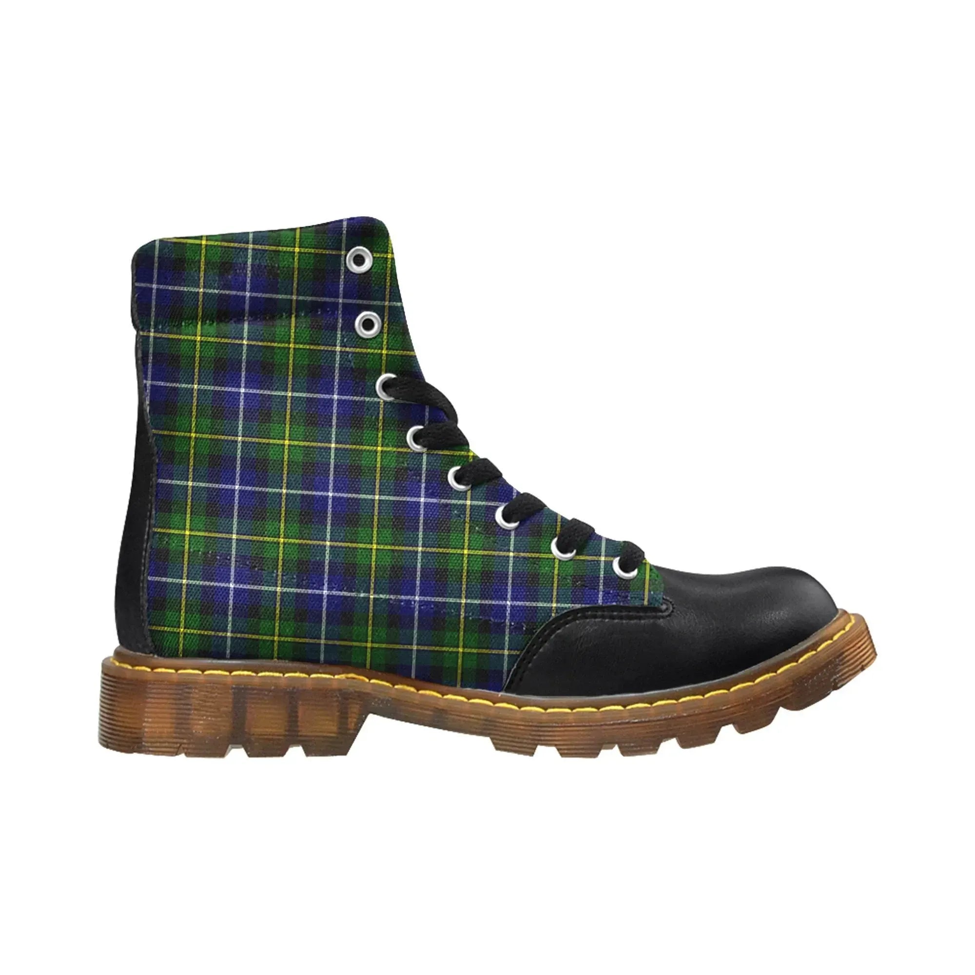 Macneill Of Barra Modern Tartan Plaid Apache Boots