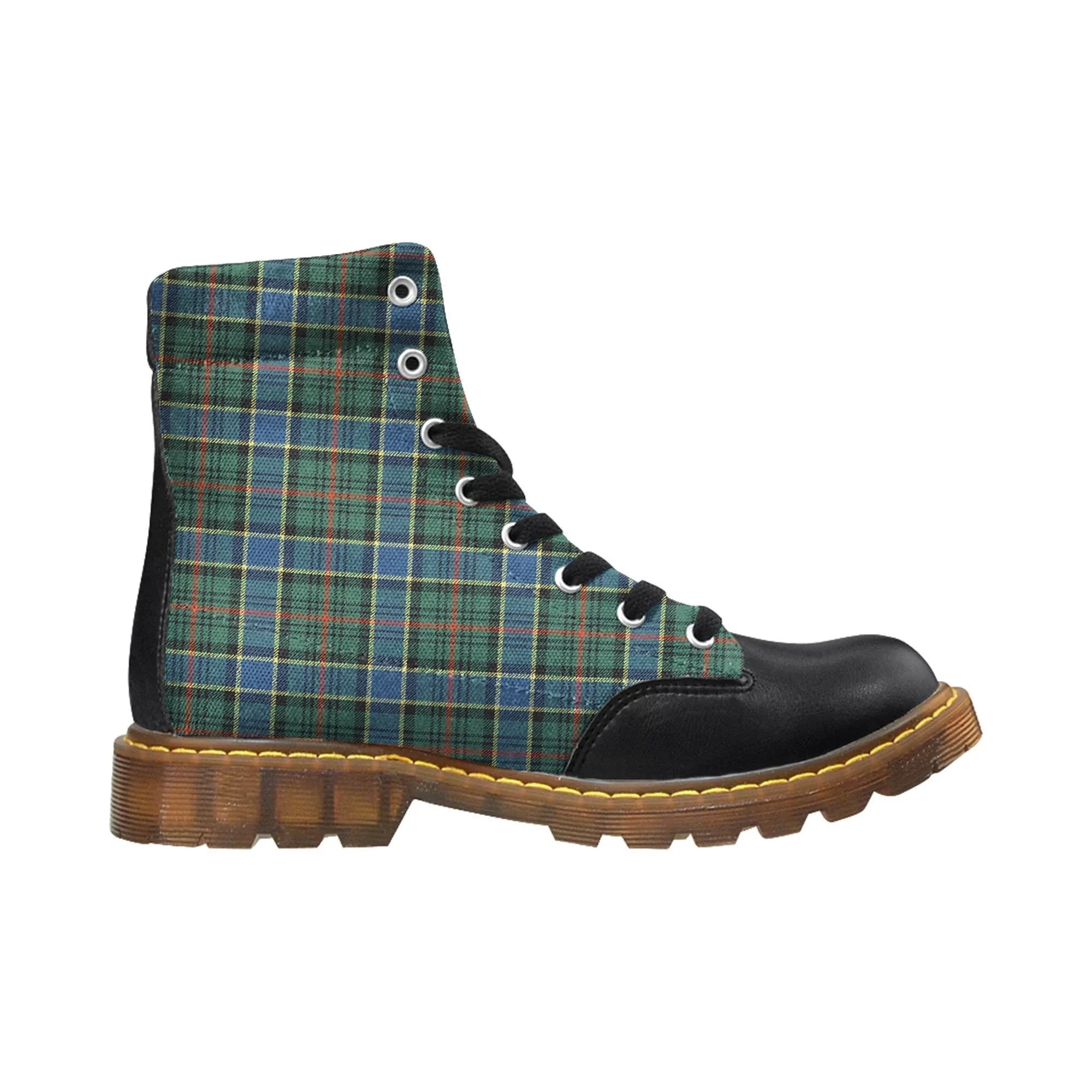 Ogilvie Hunting Ancient Tartan Plaid Apache Boots