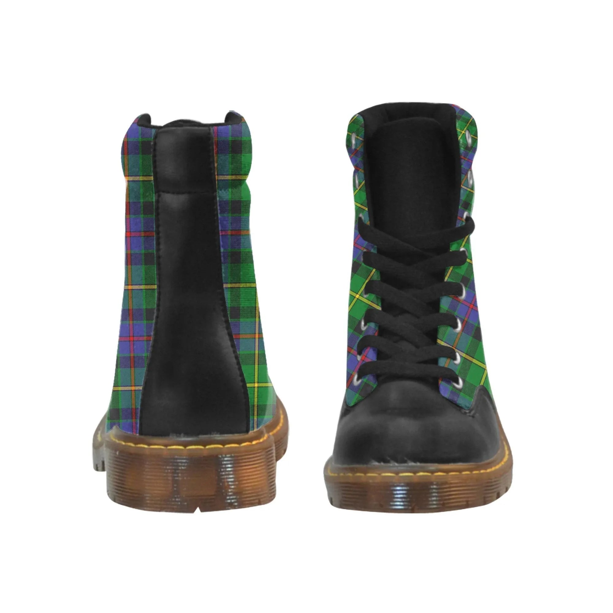 Tait Modern Tartan Plaid Apache Boots