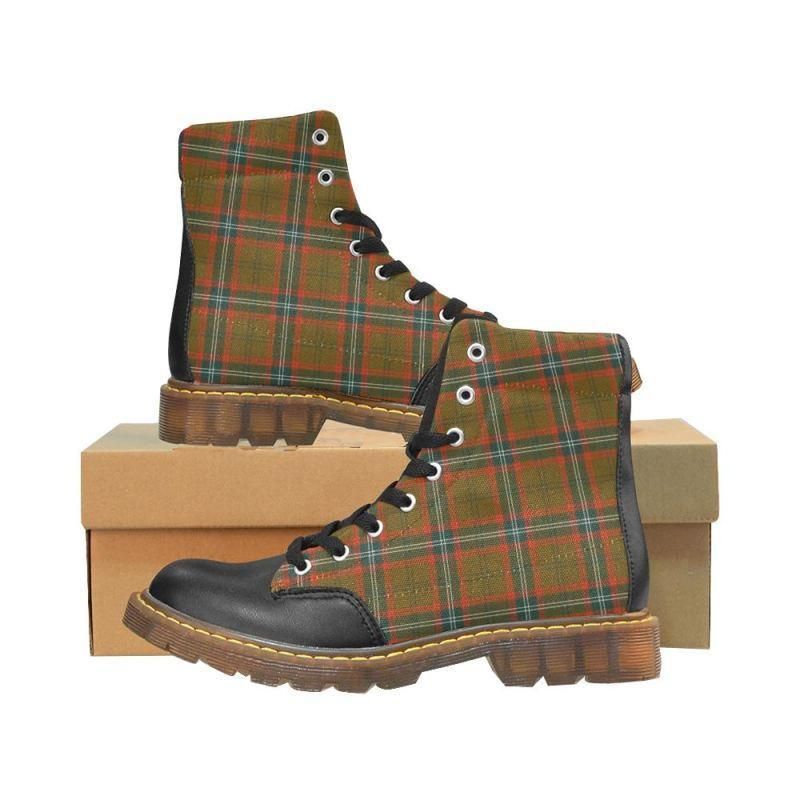 Seton Hunting Modern Tartan Plaid Apache Boots