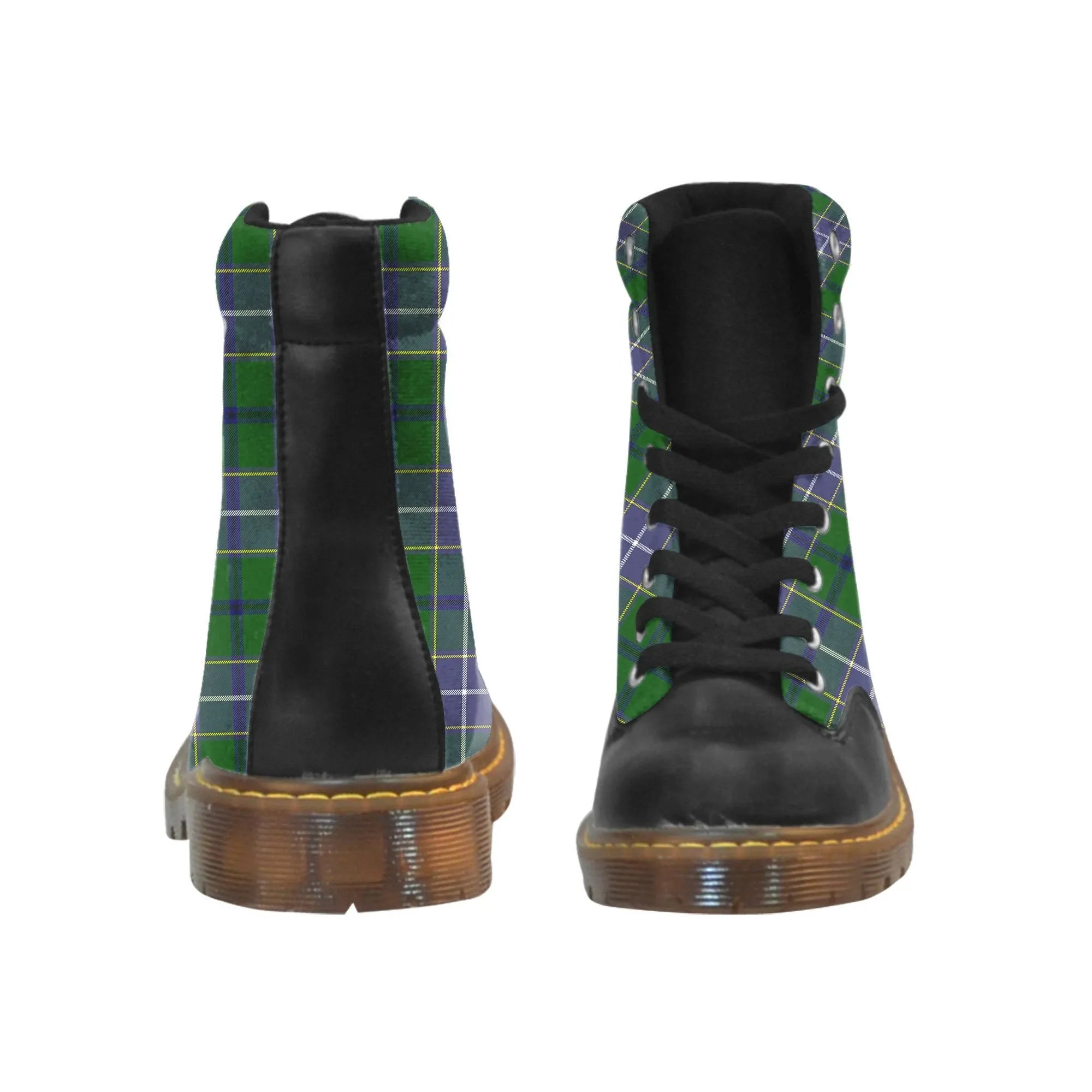 Wishart Hunting Modern Tartan Plaid Apache Boots