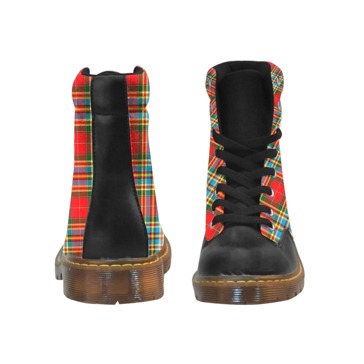 Chattan Tartan Plaid Apache Boots