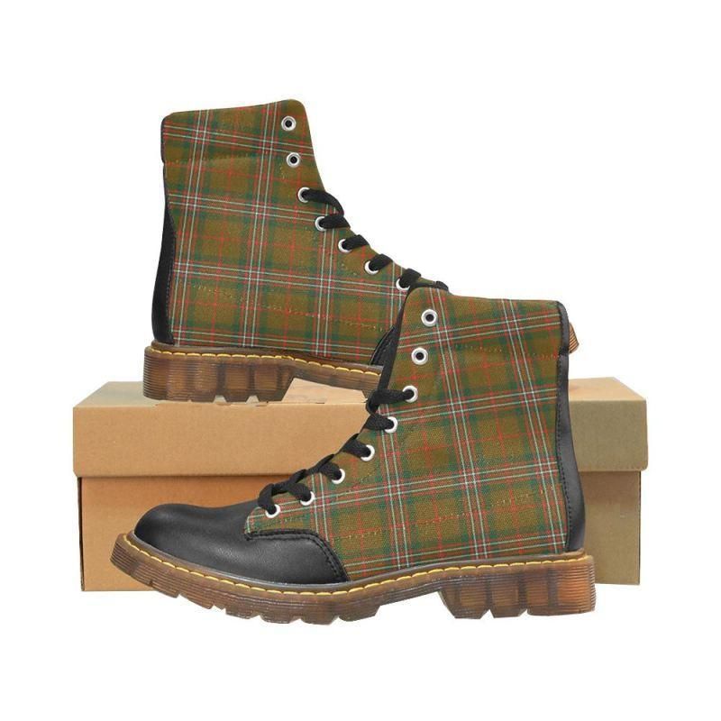 Scott Brown Modern Tartan Plaid Apache Boots