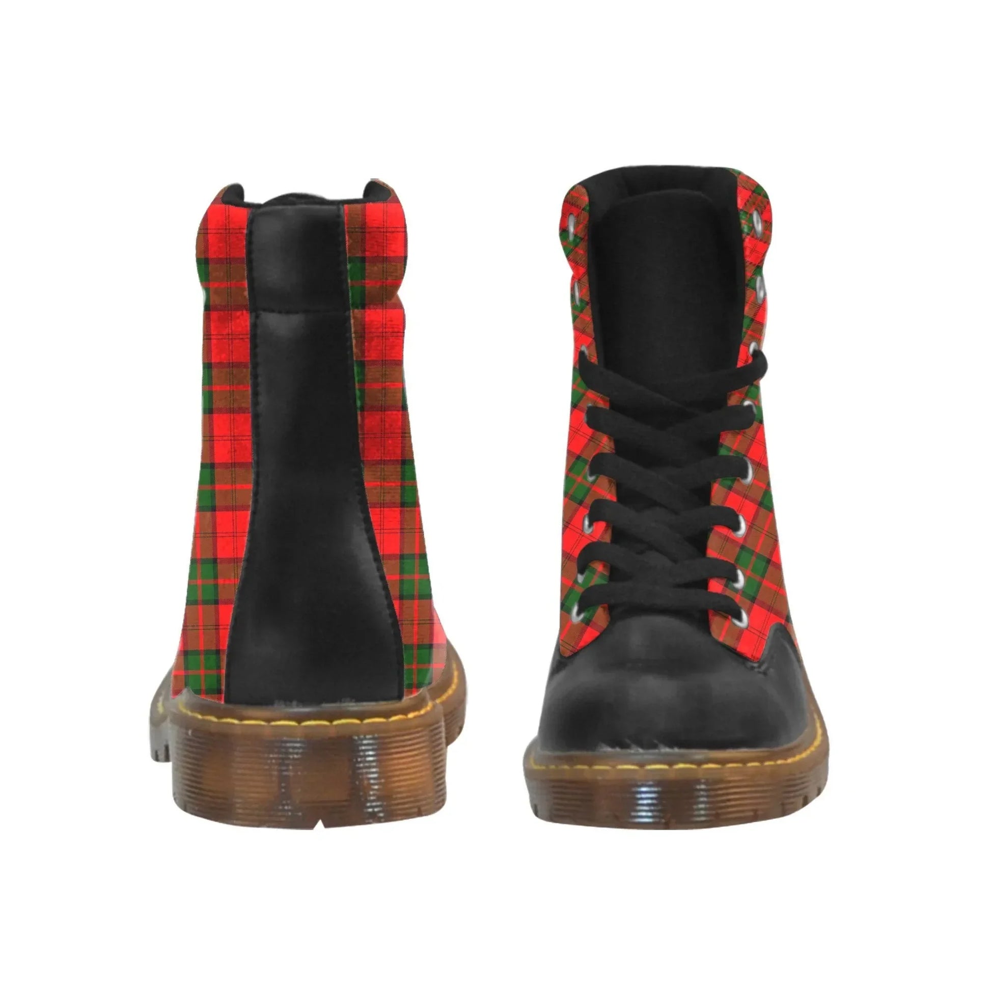 Dunbar Modern Tartan Plaid Apache Boots