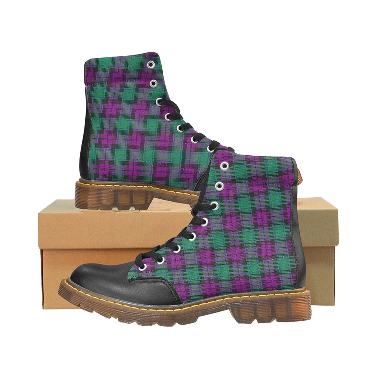 Macarthur, Milton Tartan Plaid Apache Boots