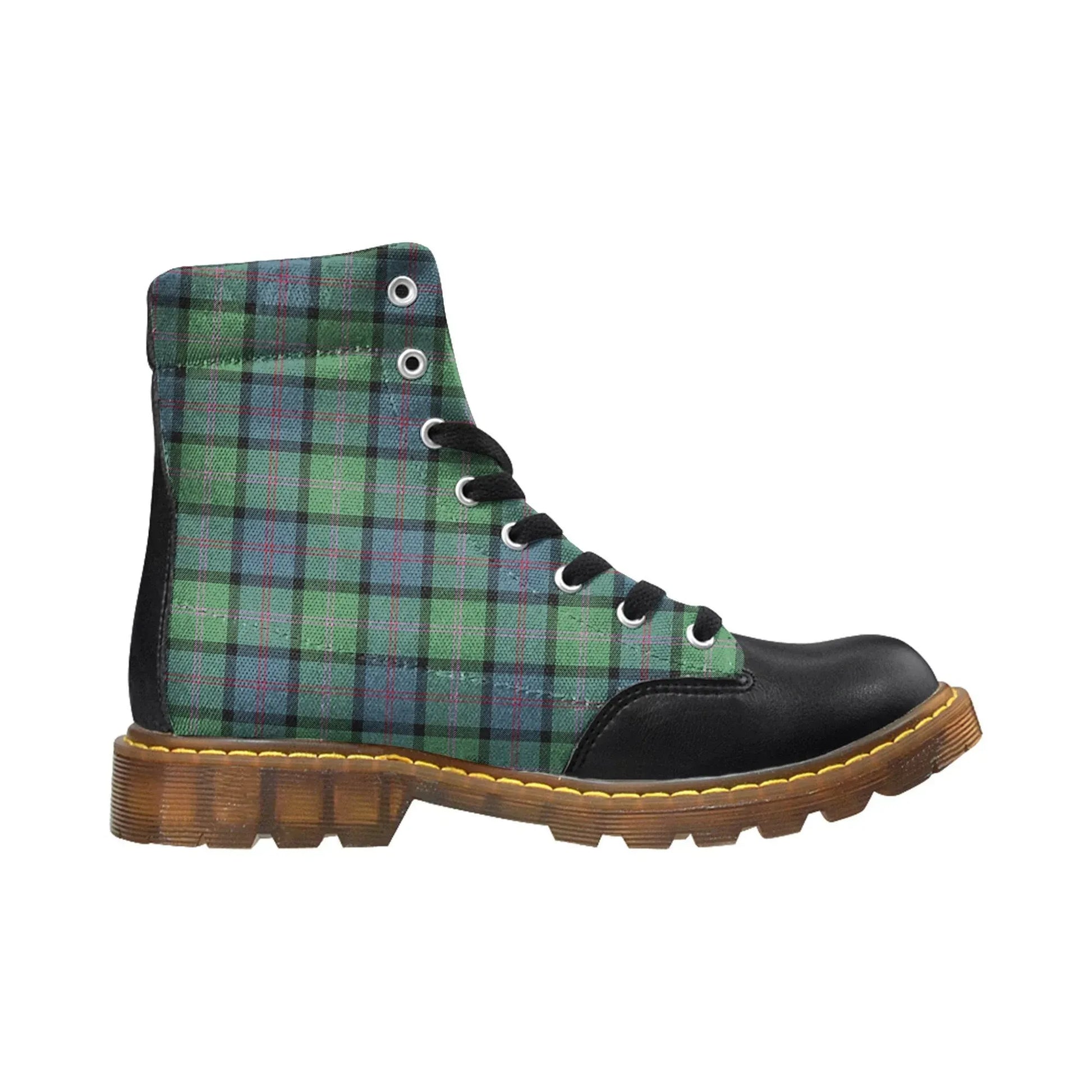 Macthomas Ancient Tartan Plaid Apache Boots