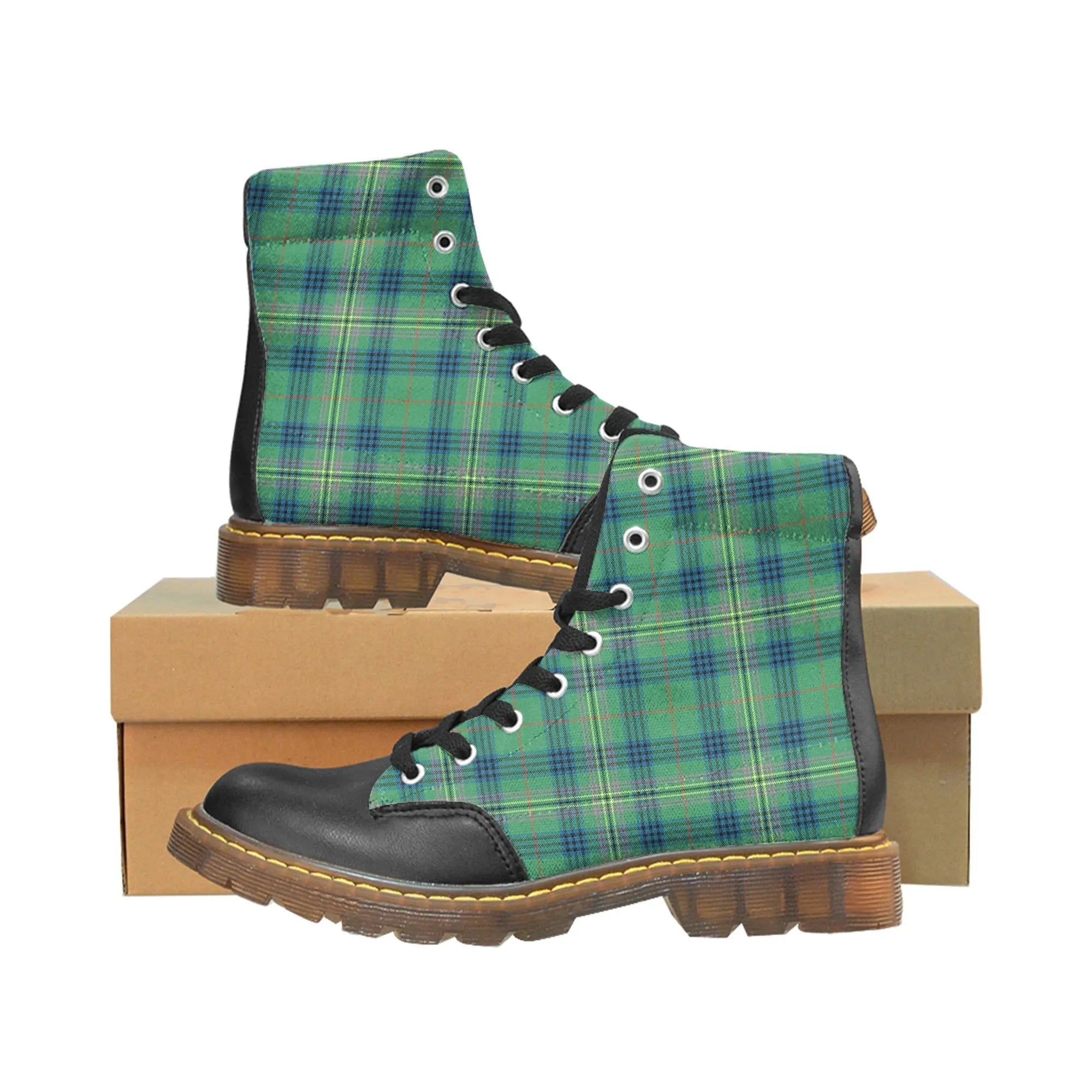 Kennedy Ancient Tartan Plaid Apache Boots