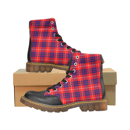 Hamilton Modern Tartan Plaid Apache Boots