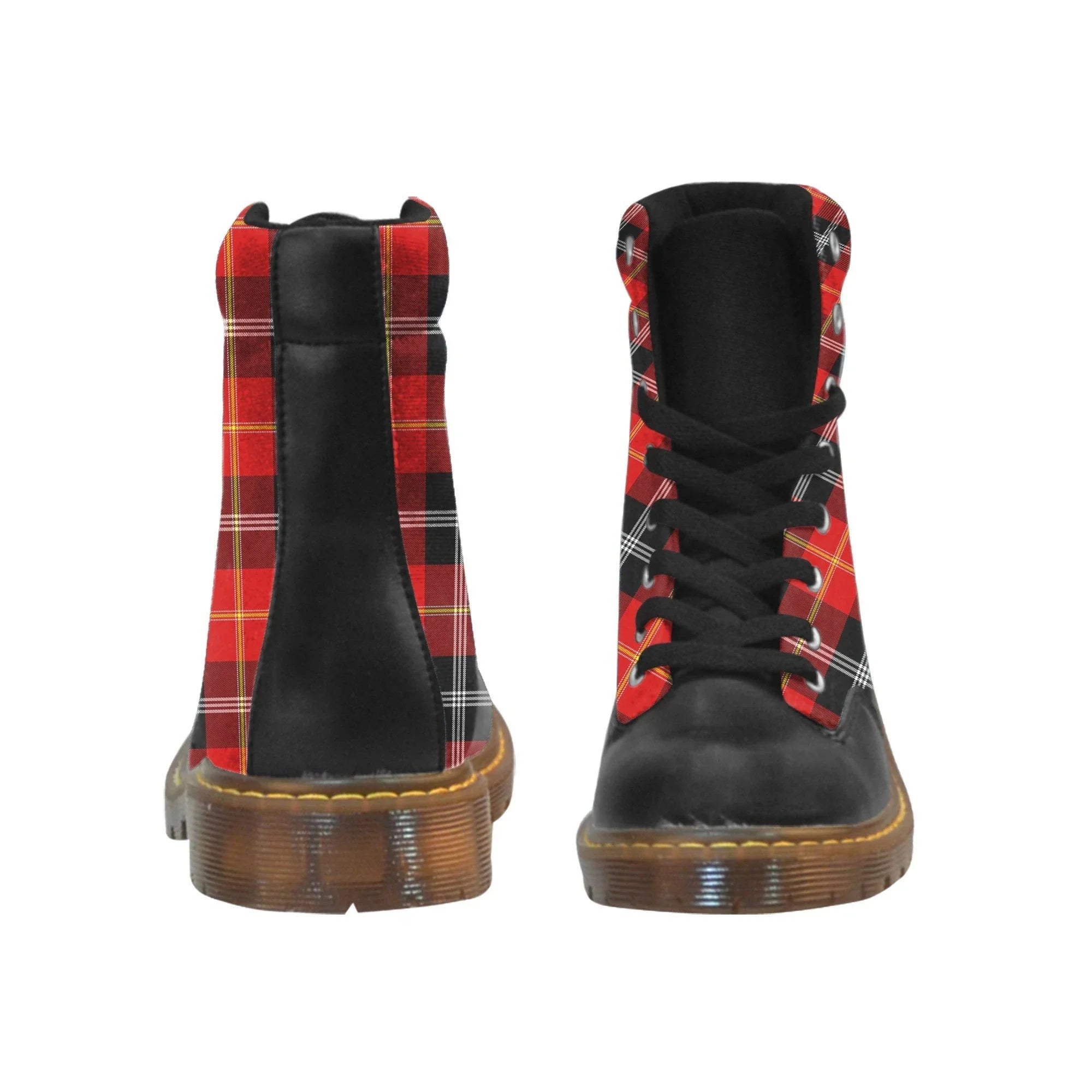 Marjoribanks Tartan Plaid Apache Boots