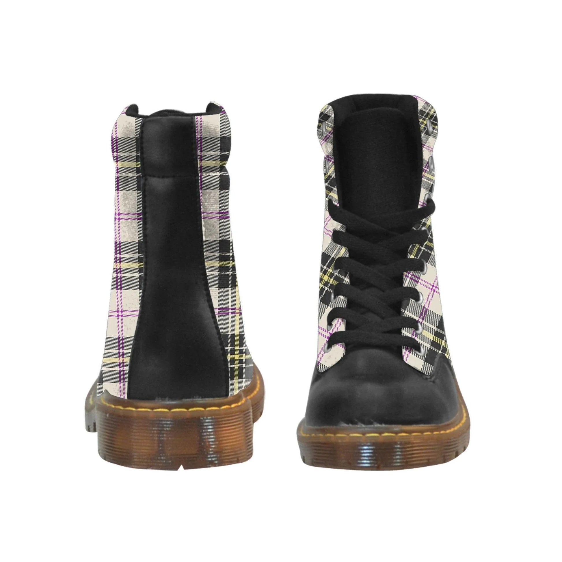 Macpherson Dress Ancient Tartan Plaid Apache Boots