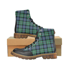 Rose Hunting Ancient Tartan Plaid Apache Boots
