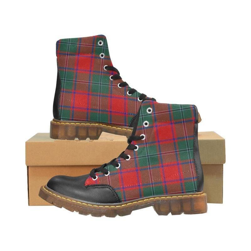 Macphail Clan Tartan Plaid Apache Boots