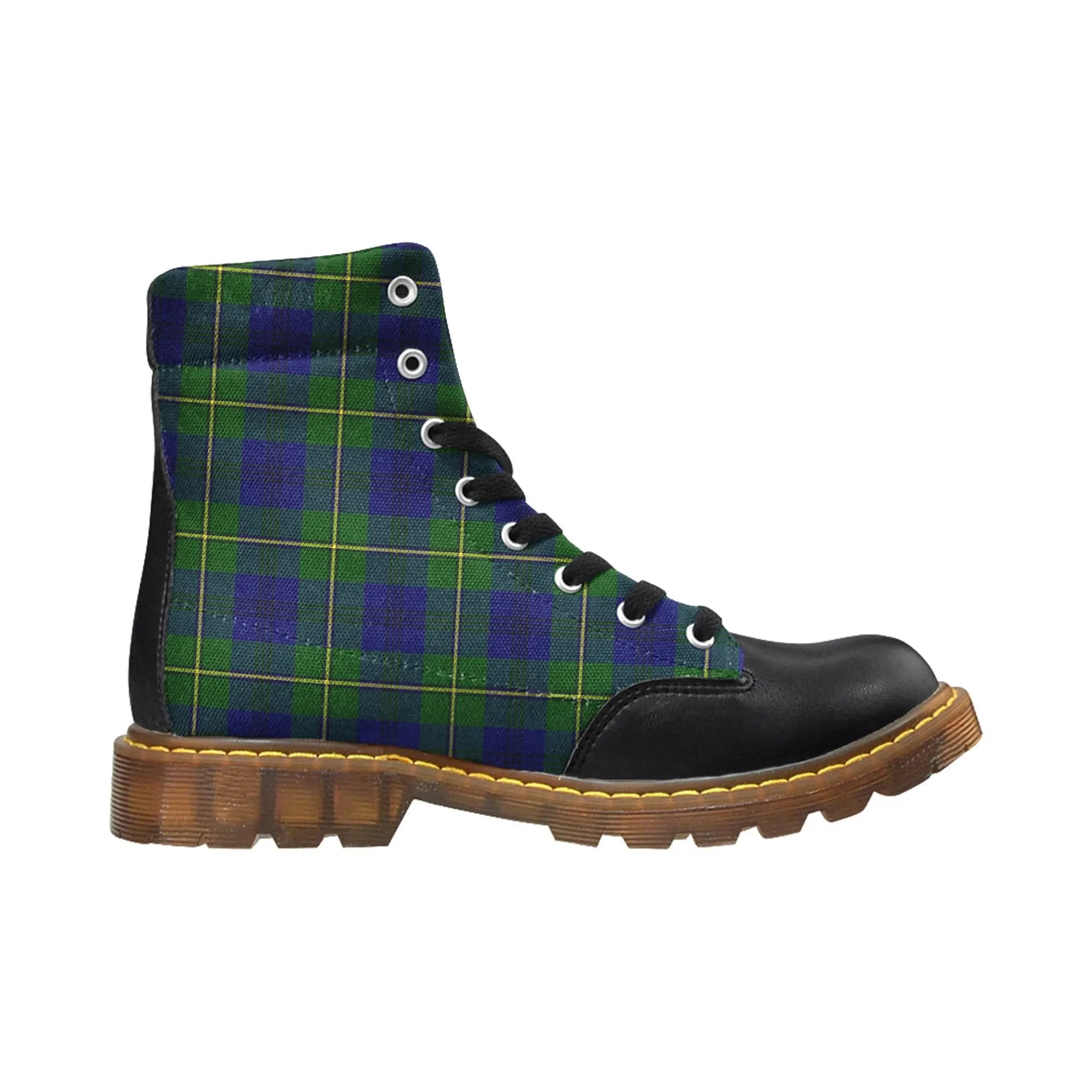 Johnston Modern Tartan Plaid Apache Boots