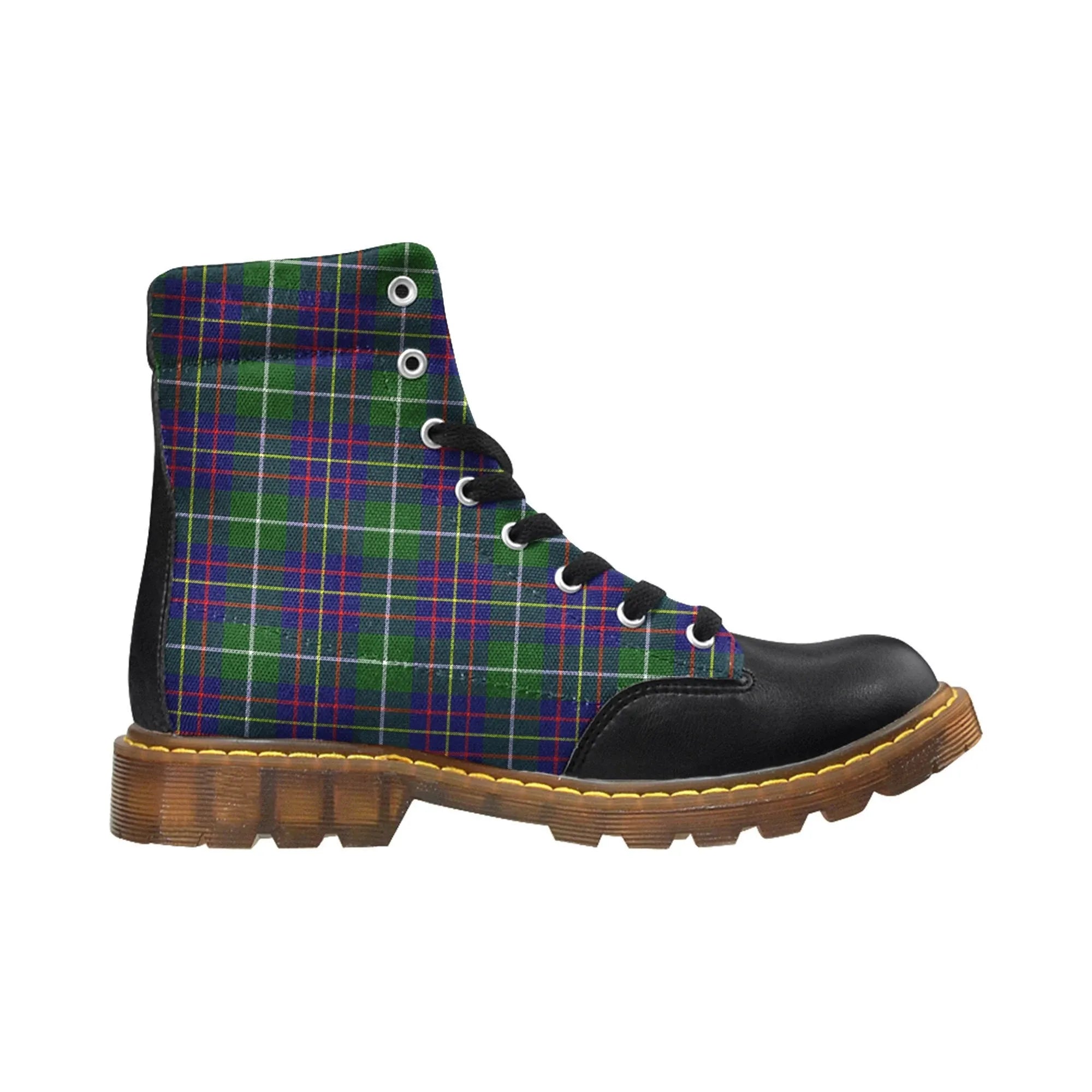 Inglis Modern Tartan Plaid Apache Boots