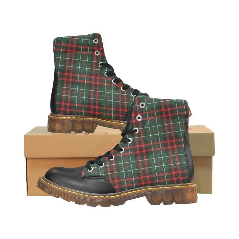 Macdiarmid Modern Tartan Plaid Apache Boots