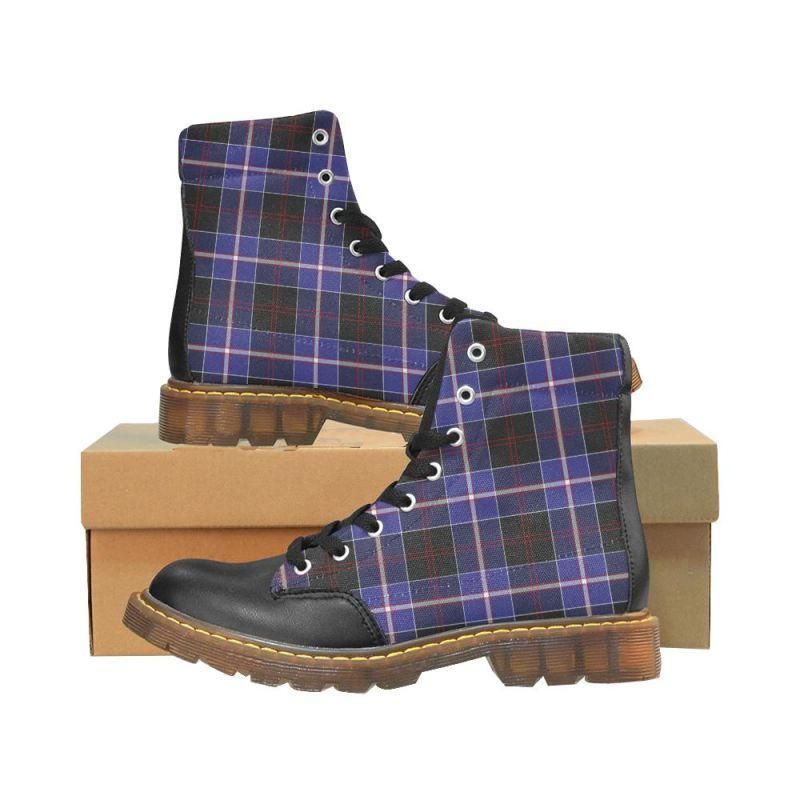 Dunlop Modern Tartan Plaid Apache Boots