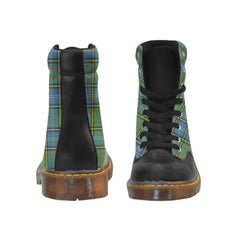 Macmillan Hunting Ancient Tartan Plaid Apache Boots