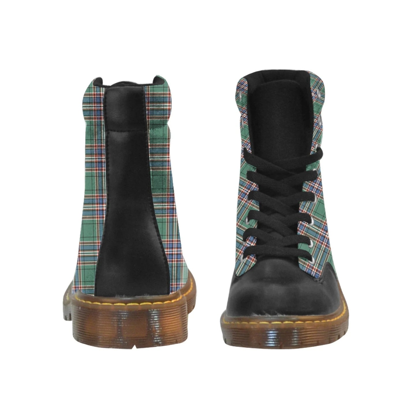 Macfarlane Hunting Ancient Tartan Plaid Apache Boots