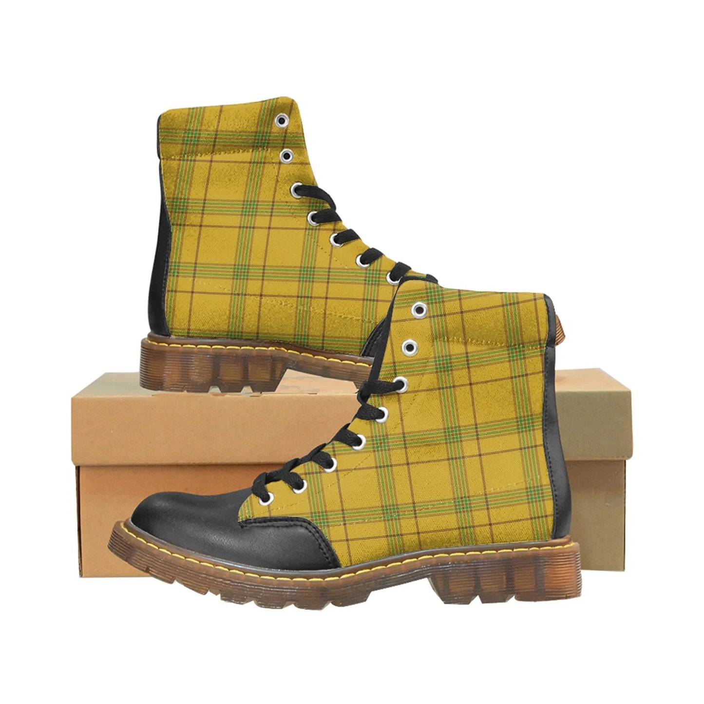 Houston Tartan Plaid Apache Boots