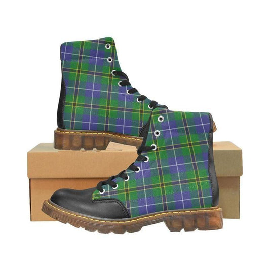 Turnbull Hunting Tartan Plaid Apache Boots