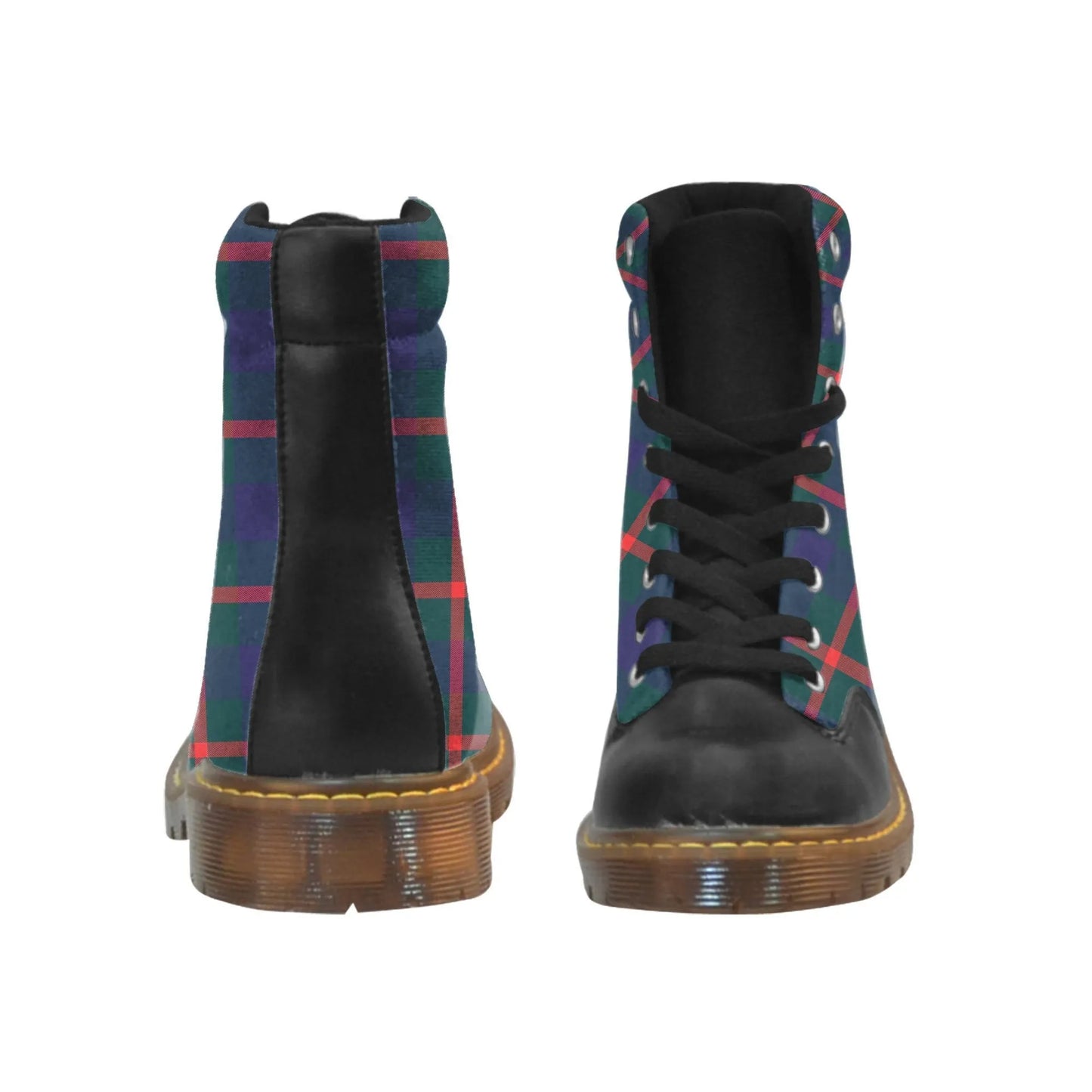 Agnew Modern Tartan Plaid Apache Boots