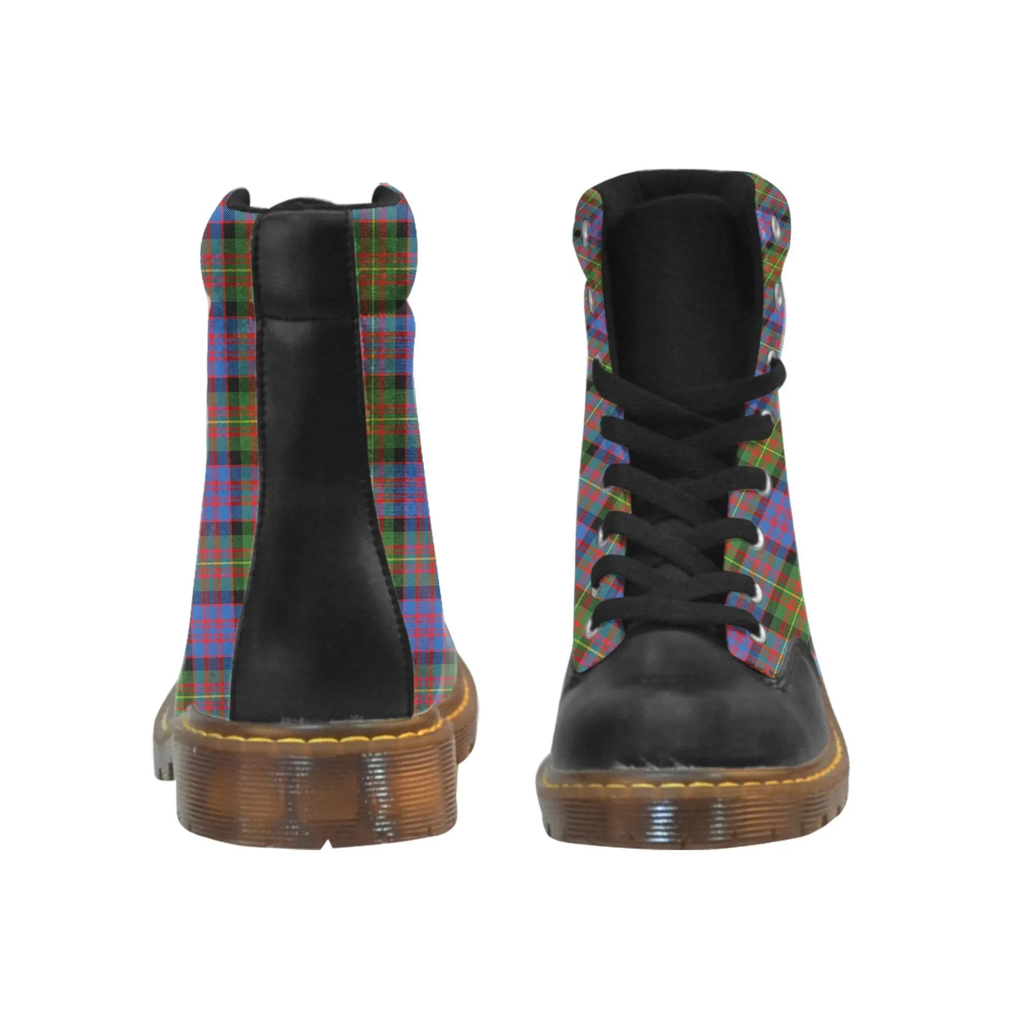 Carnegie Ancient Tartan Plaid Apache Boots