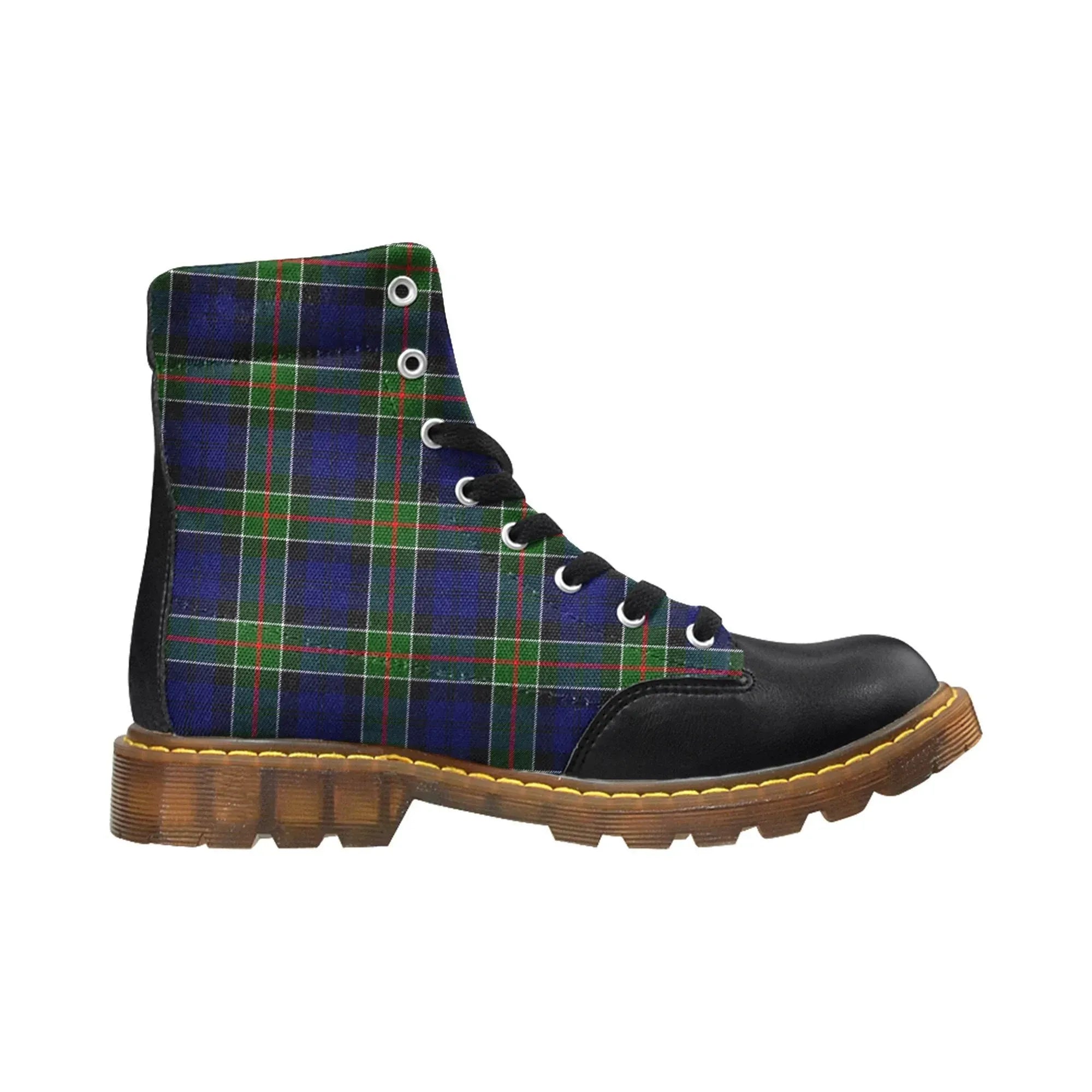 Colquhoun Modern Tartan Plaid Apache Boots