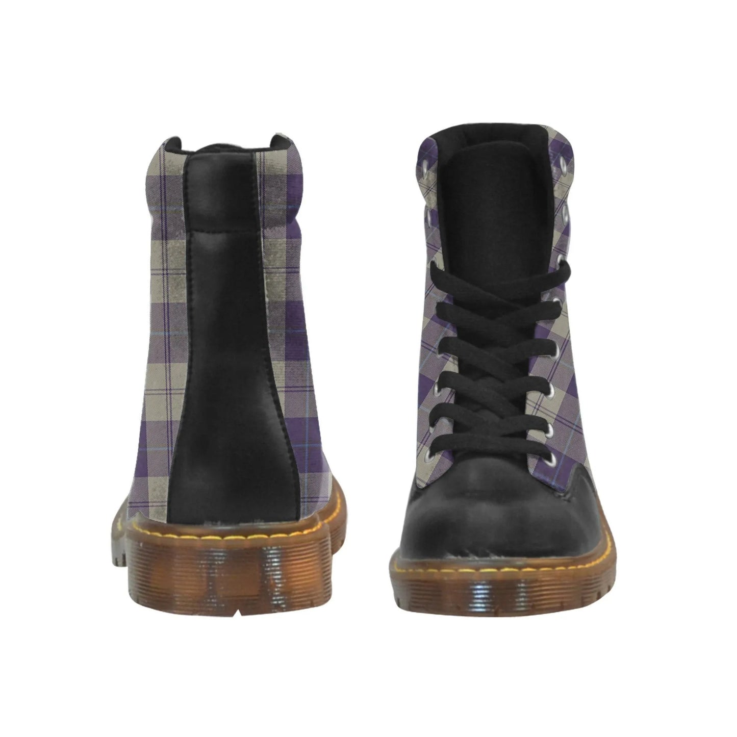 Cunningham Dress Blue Dancers Tartan Plaid Apache Boots