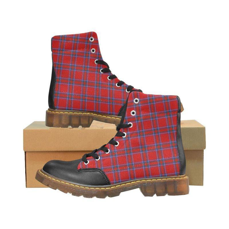 Inverness District Tartan Plaid Apache Boots