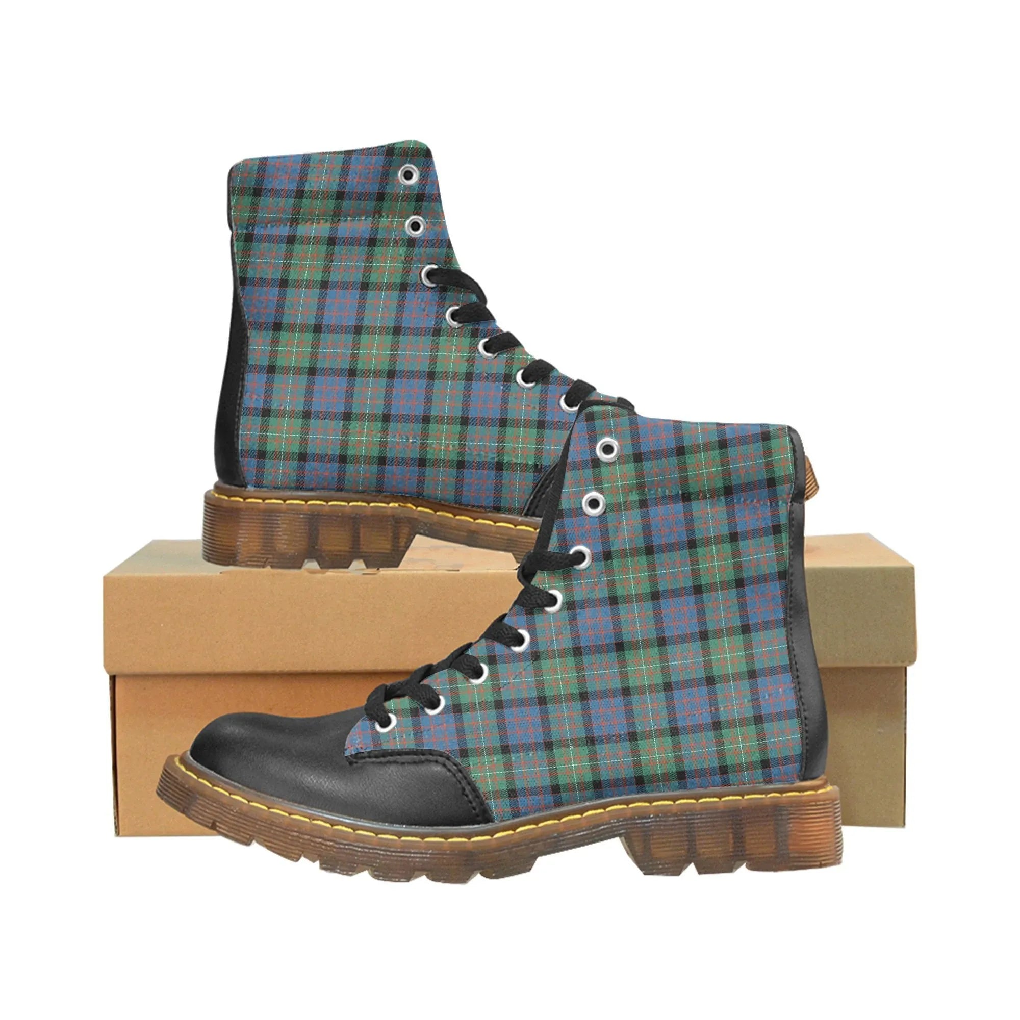 Macdonnell Of Glengarry Ancient Tartan Plaid Apache Boots