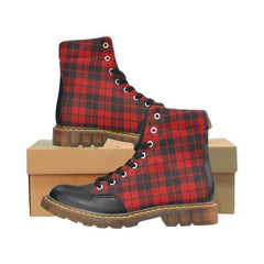 Ettrick District Tartan Plaid Apache Boots