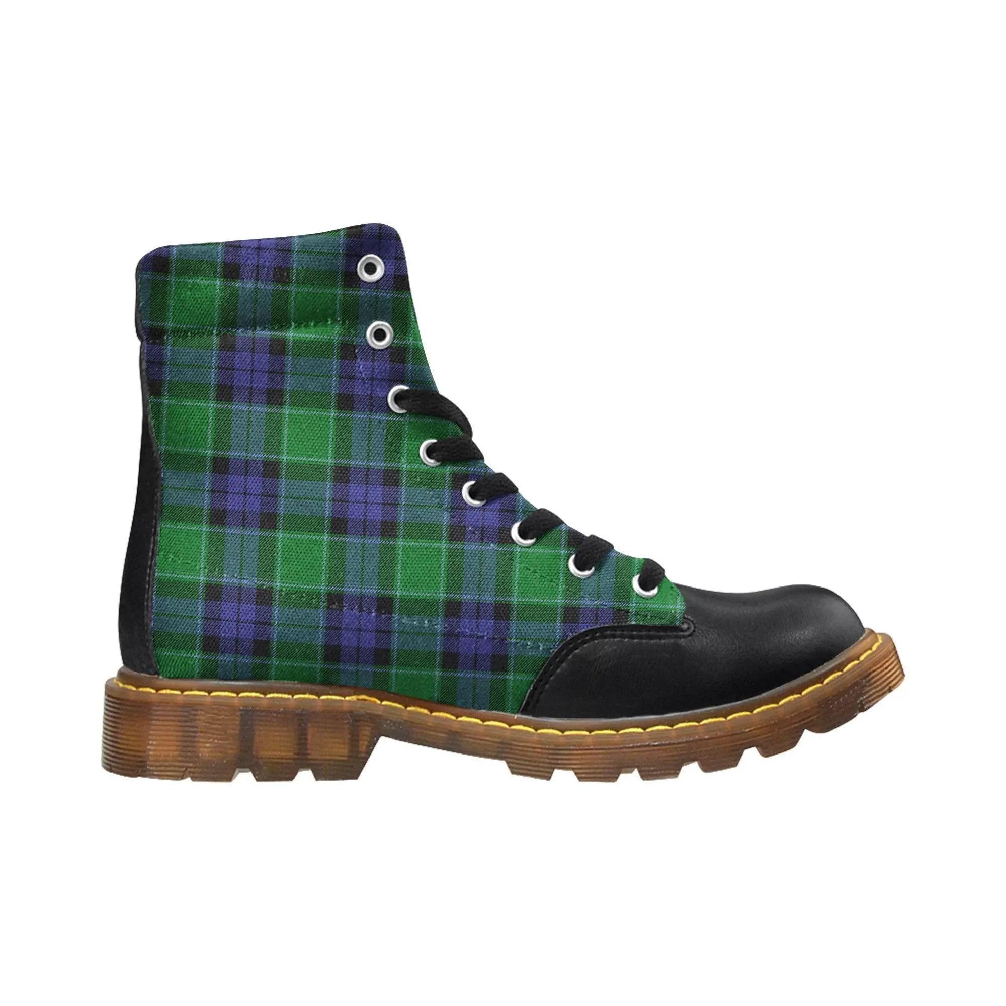 Graham Of Menteith Modern Tartan Plaid Apache Boots